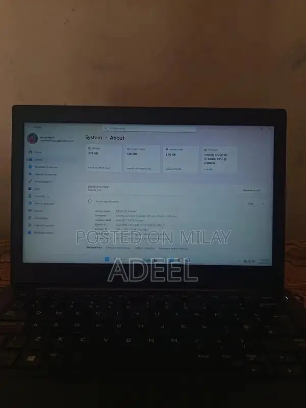 Dell Latitude Laptop - Core i5, 8GB RAM, 256GB SSD