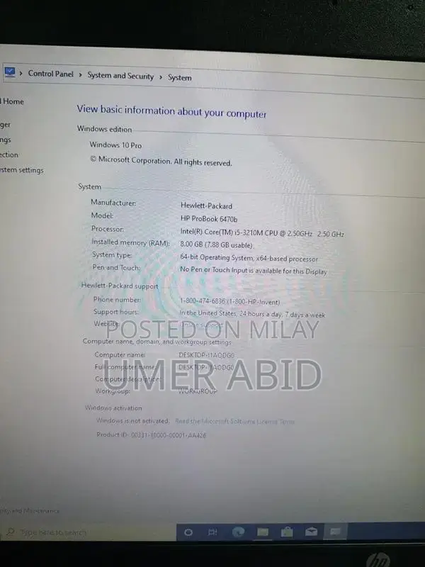 HP ProBook 6470b Business Laptop