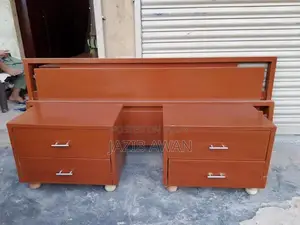 Photo - Bedroom Furniture Set with Side Table and Bed Dressing