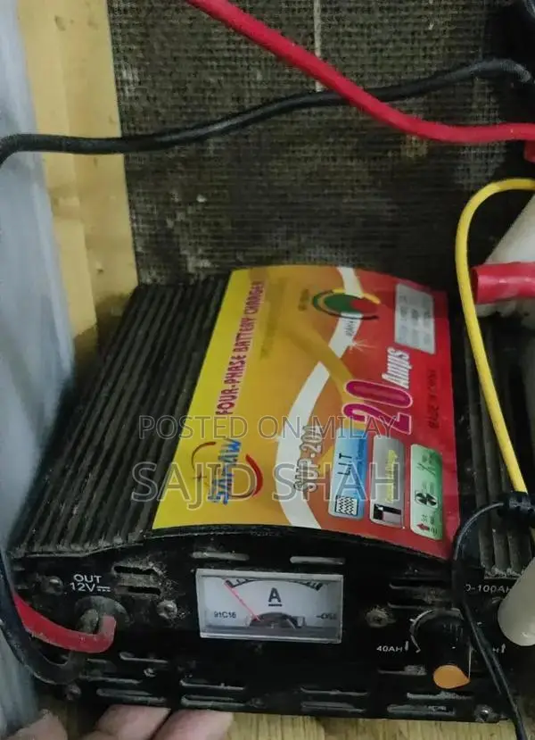 High-Performance 20A Fast Battery Charger for Professional Use