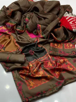 A.R Fabric Shamooz Silk Unstitched Dress