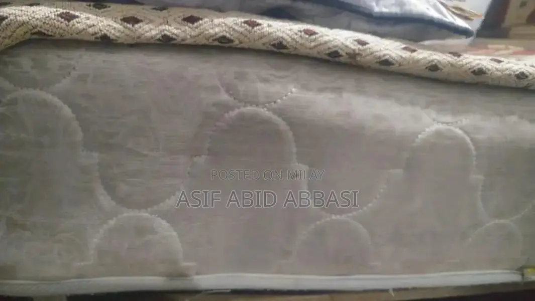 Wooden Bed with Dressing Table and Side Tables