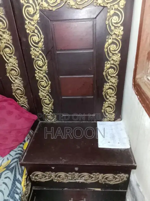 King Size Bed with Dressing and Side Tables