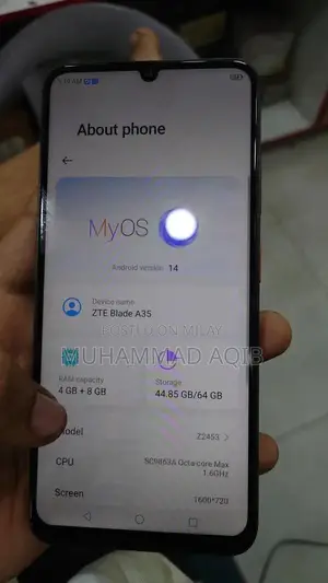 ZTE Blade A35 Smartphone 4GB RAM 64GB Storage