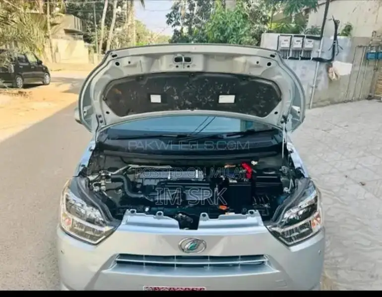 2021 Daihatsu Mira XSA3 Silver Compact Car Low Mileage