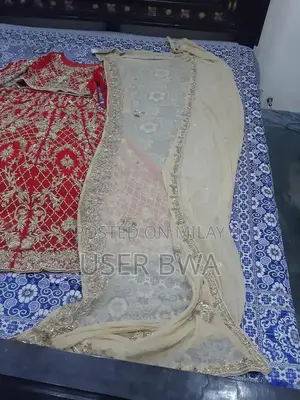 Elegant Handmade Bridal Lahnga in 10x10 Size