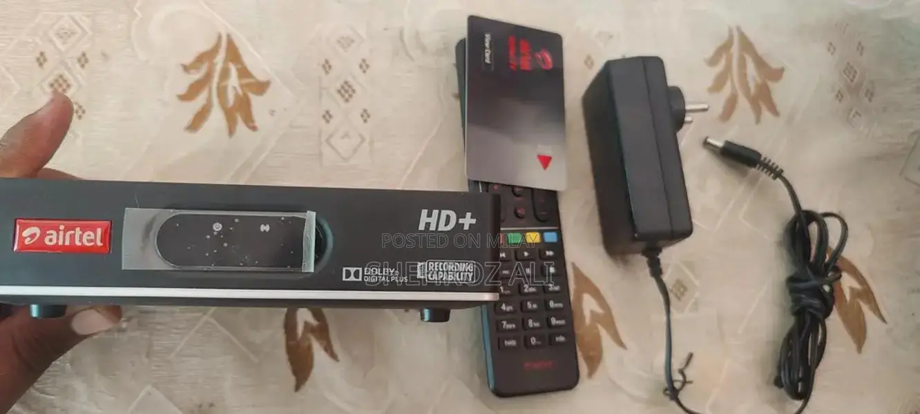 Original TV Receiver Box with Accessories