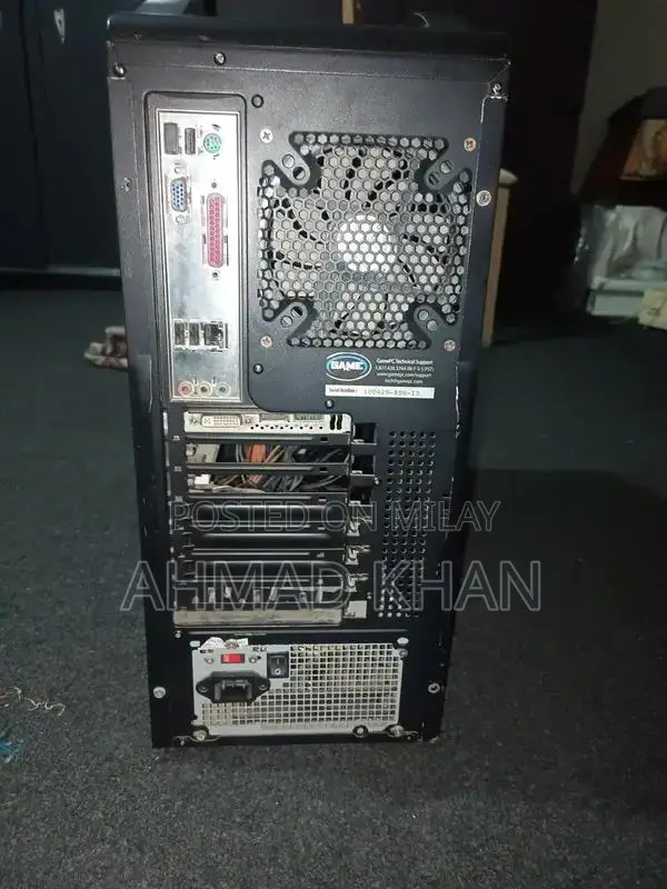 High-Performance Gaming Desktop PC with Dual Graphics