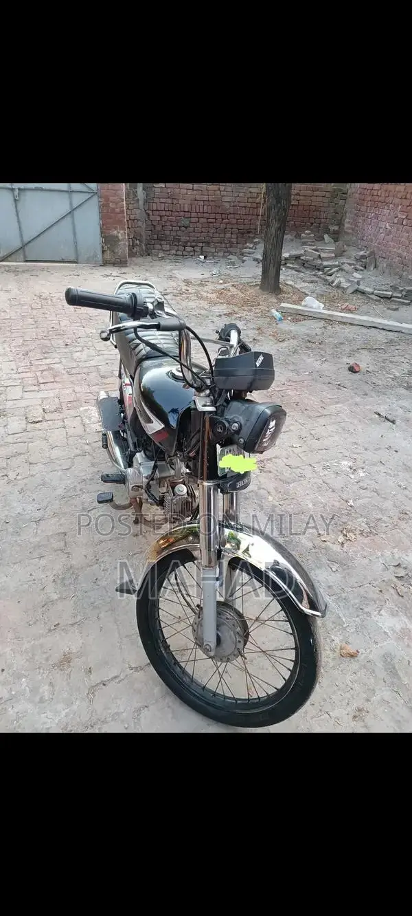 Classic CD 70 Motorcycle with Exceptional Engine Condition