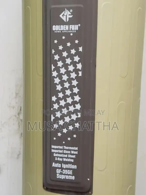 Electric and Gas Water Geyser Appliance