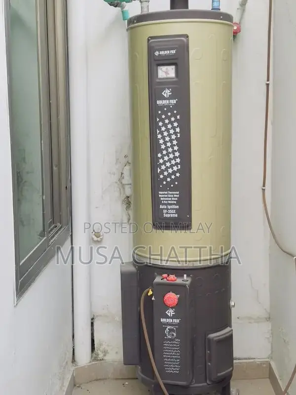 Electric and Gas Water Geyser Appliance