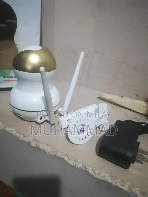 WiFi 360-Degree Rotating Security Camera with Wide-Angle View