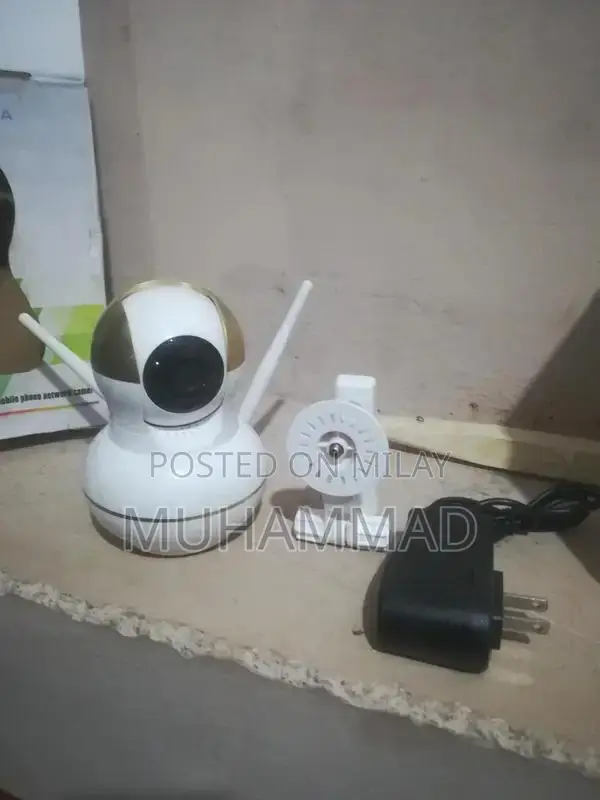 WiFi 360-Degree Rotating Security Camera with Wide-Angle View