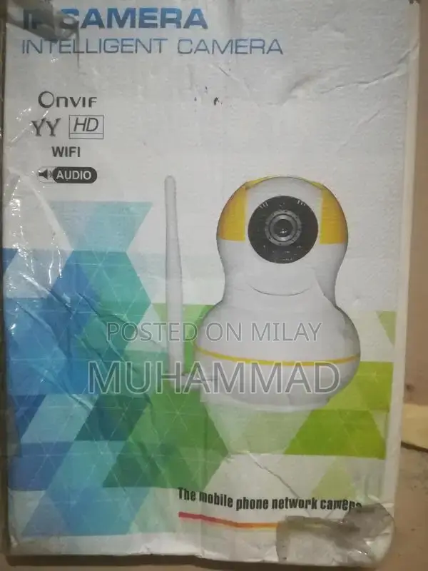 WiFi 360-Degree Rotating Security Camera with Wide-Angle View