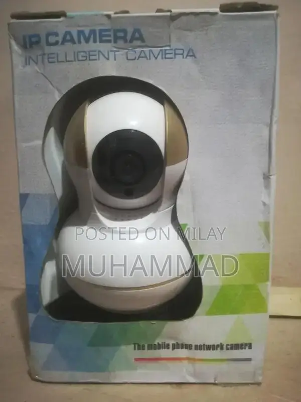 WiFi 360-Degree Rotating Security Camera with Wide-Angle View