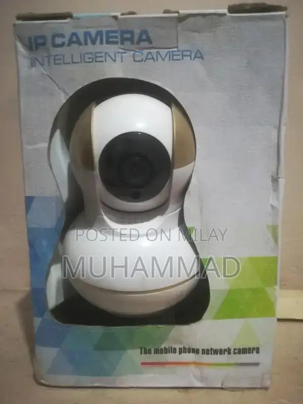 WiFi 360-Degree Rotating Security Camera with Wide-Angle View