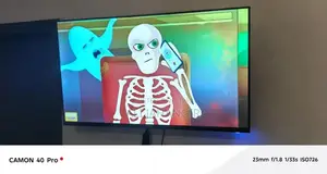 Photo - Android LED TV 42-inch & Computer Monitor 24-inch 4K HD