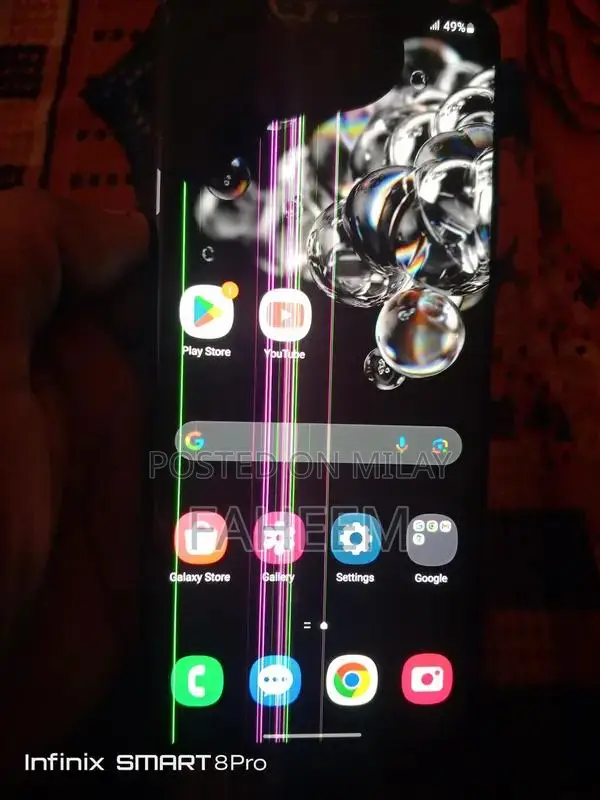 Samsung Galaxy S20 Ultra Smartphone - Partial Damage