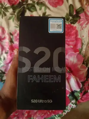 Samsung Galaxy S20 Ultra Smartphone - Partial Damage