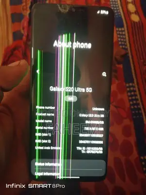 Samsung Galaxy S20 Ultra Smartphone - Partial Damage