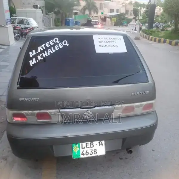 Suzuki Cultus VXR Well-Maintained Compact Sedan