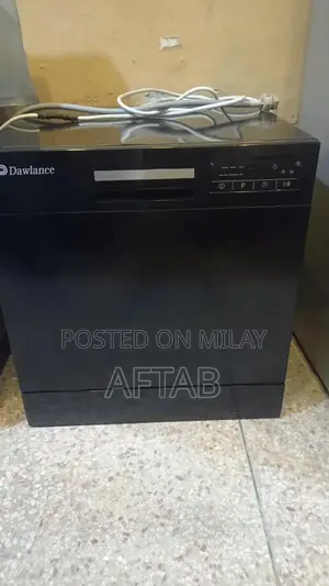 Photo - Dawlance Dishwasher - Black Modern Kitchen Appliance