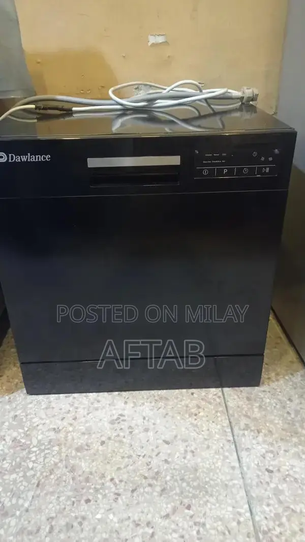 Dawlance Dishwasher - Black Modern Kitchen Appliance