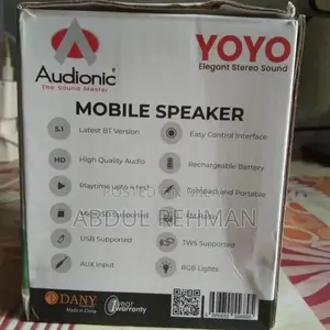 Photo - Audionic Yoyo Portable Bluetooth Speaker with Multiple Connectivity