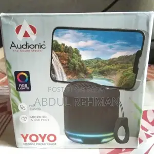 Audionic Yoyo Portable Bluetooth Speaker with Multiple Connectivity
