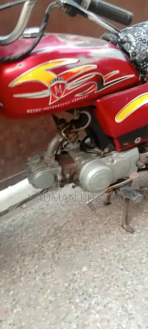 Metro MR 70 Motorcycle - Red, First Hand, Original Documents