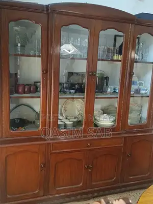 Photo - Wooden 4-Door Wardrobe - Classic Home Furniture Storage Solution