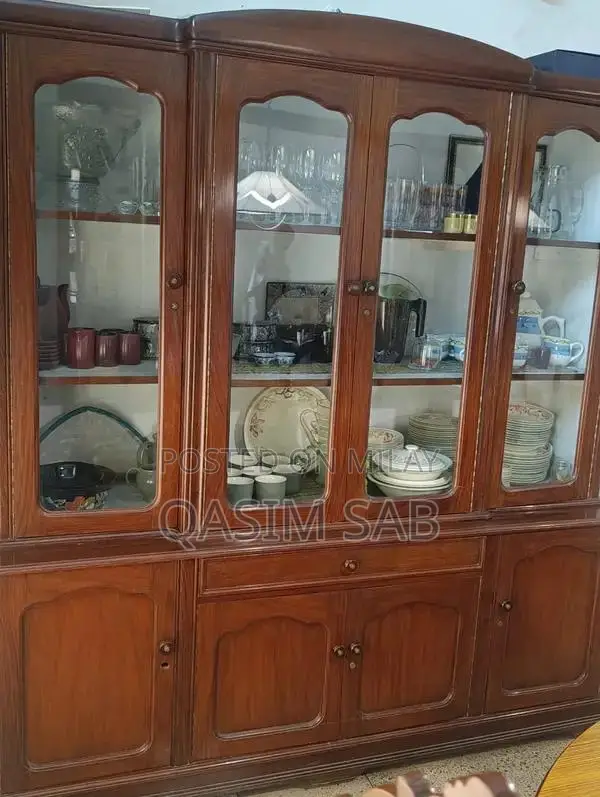 Wooden 4-Door Wardrobe - Classic Home Furniture Storage Solution