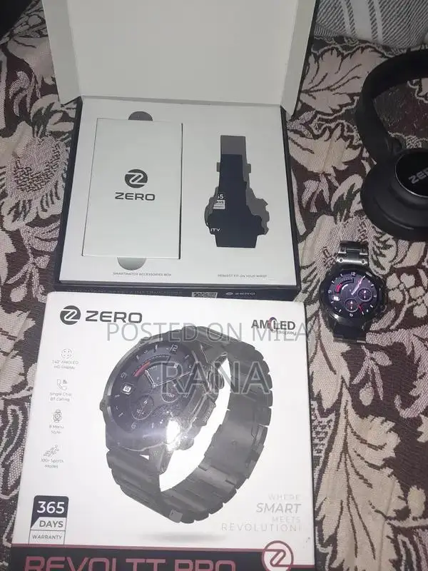 Zero Revoltt Pro Smart Watch with Game Features and Battery Backup