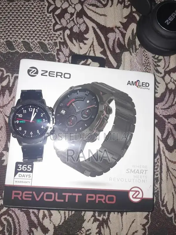 Zero Revoltt Pro Smart Watch with Game Features and Battery Backup