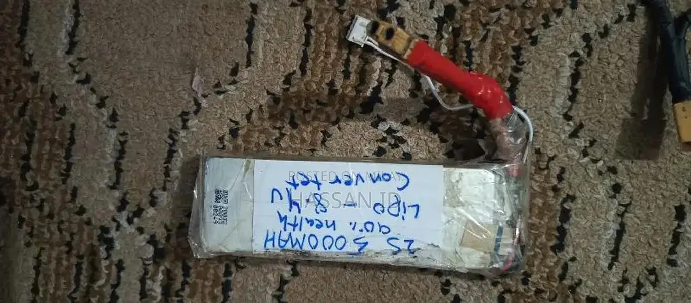 LiPo Battery with Separate Connector in Fair Condition