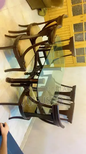 Photo - 6-Chair Dining Table Set for Home or Dining Room