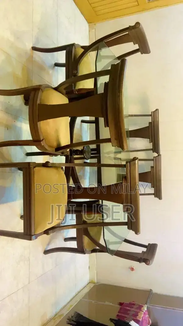 6-Chair Dining Table Set for Home or Dining Room