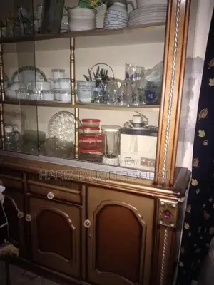 Golden Chinioti Decorative Showcase Furniture