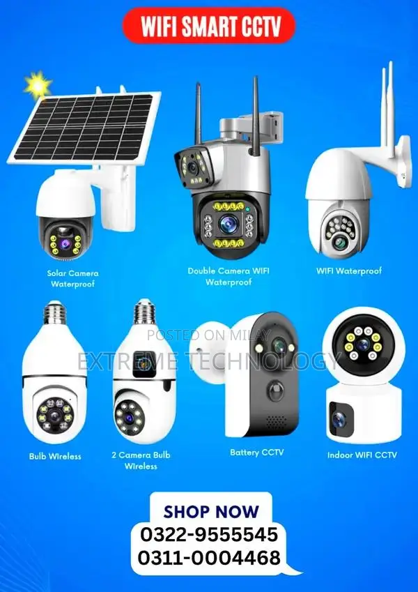 Home Security System with Electric Fence and CCTV Cameras