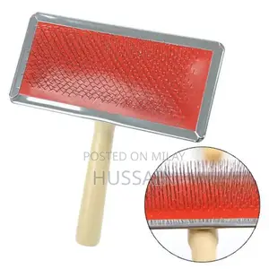 Pet Grooming Kit - 2 Pack Comb and Brush Set