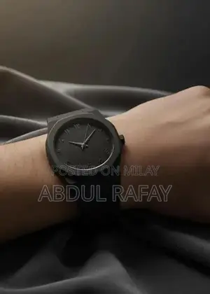 Premium Aura Stainless Steel Designer Wristwatch