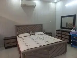 Complete Bedroom Set with Dressing Mirror and Side Tables