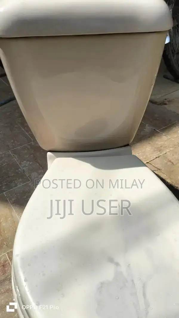 Vintage English Wooden Commode Furniture Piece