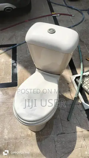 Vintage English Wooden Commode Furniture Piece