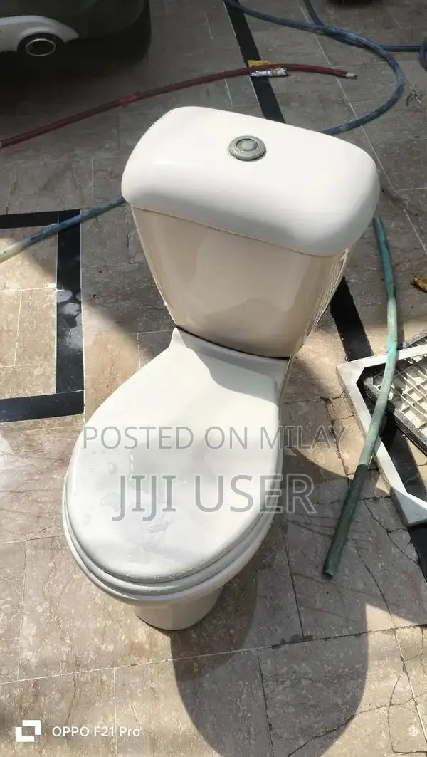 Vintage English Wooden Commode Furniture Piece