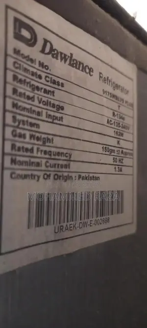 Dawlence Refrigerator - Efficient Cooling Home Appliance