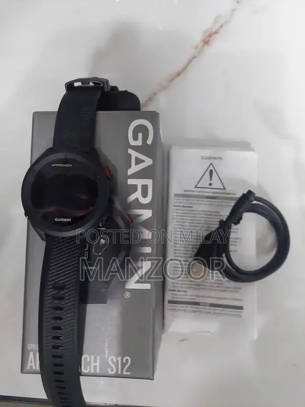 Garmin Approach S12 GPS Golf Watch - Precision Performance for Golfers