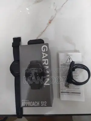 Garmin Approach S12 GPS Golf Watch - Precision Performance for Golfers