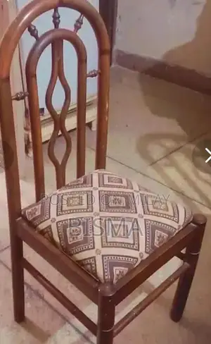 Wooden 6-Seater Oval Dining Table with Removable Seats and Top