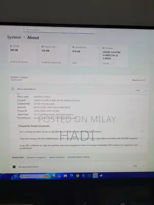 Dell Desktop PC Core i5 6th Gen with AMD Graphics
